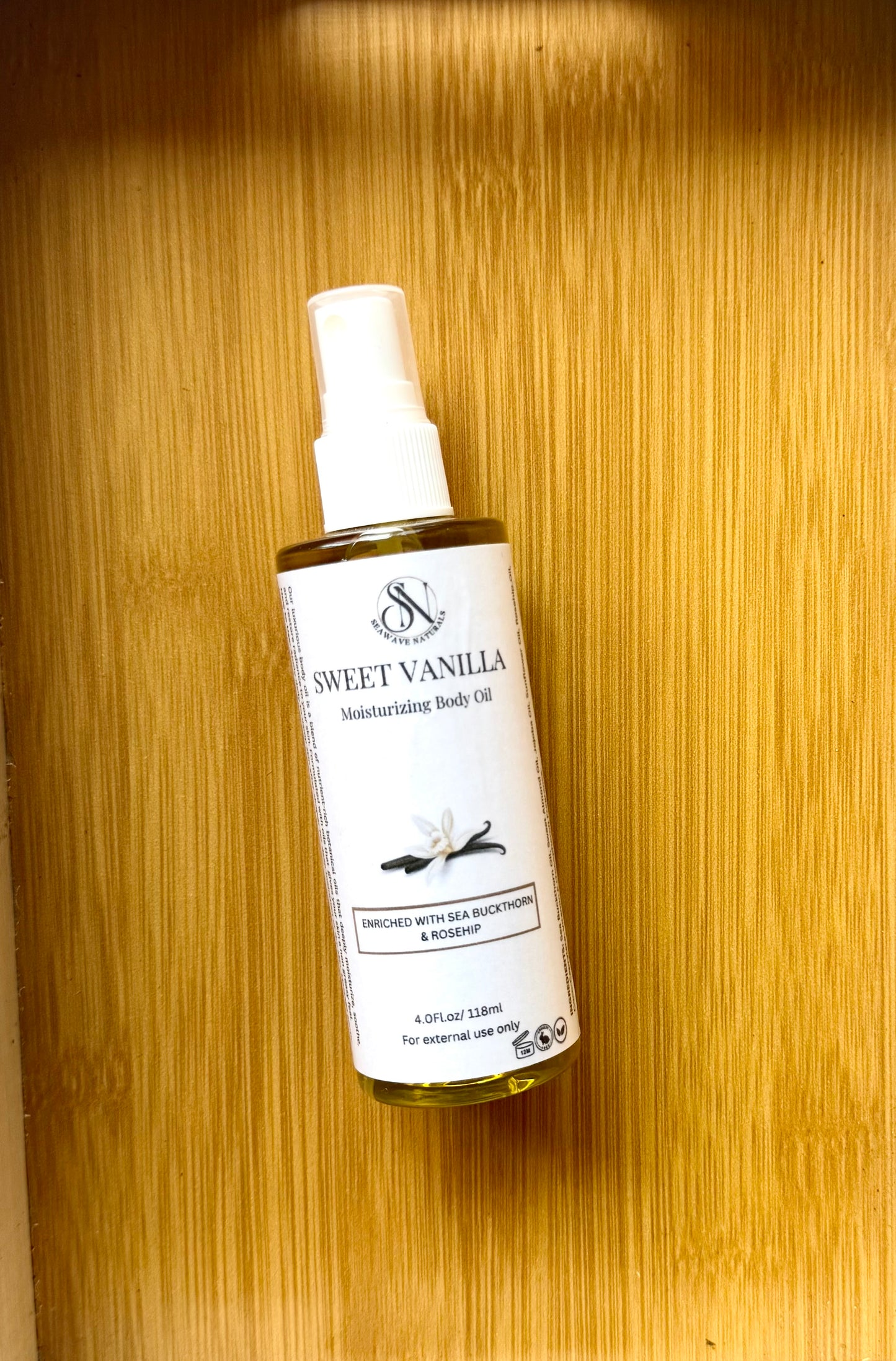 Sweet Vanilla Body Oil
